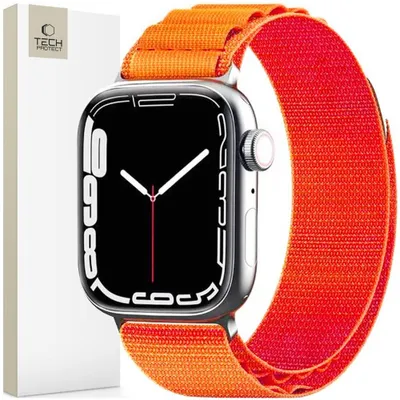 Produktbild von Tech-Protect 5906203696956, Uhrenarmband, Apple, Apple Watch 4 / 5 / 6 / 7 / 8 / 9 / SE / Ultra 1 / 2 (42/44/45/49 mm), Nylon, 60 mm, 20 mm