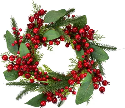 Produktbild von Kranz mit Holunderbeeren und Zweigen Ø30 cm