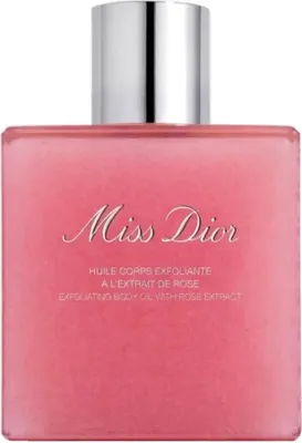 Produktbild von Peeling-Duschöl mit Rosenwasser Miss Dior (Exfoliating Body Oil) 175 ml