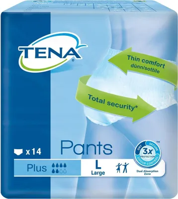 Produktbild von TENA Pants Plus 8 Stück (100-135 cm) Gr. L