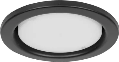 Produktbild von GX53 Einbauleuchte, rund, 10,4 cm, Megatron, ohne Leuchtmittel, schwarz