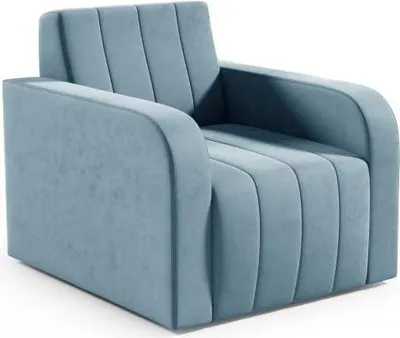 Zdjęcie produktu dla LIKMA OTTO Fotel Turkusowy Welurowy Do Salonu Z Podłokietnikami, Nowoczesny Fotel Tapicerowany, Relax Fotel 78x85x85 cm, Tkanina Jasmine