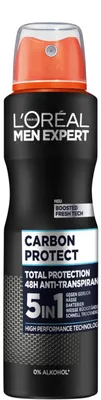 Image de L'Oreal Men Expert Deodorant Spray 150ml Carbon