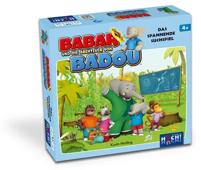 Produktbild von Babar und die Abenteuer von Badou - Das spannende Suchspiel