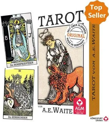 Produktbild von Premium Tarot von A.E. Waite, Tarotkarten (Pocket)
