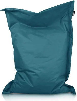 Produktbild von Sitzsack Sitzsack Rechteck mit rand Sitzkissen Bean Bag Große & Farbe wählbar Petrol 100x70cm