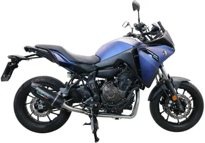 Produktbild von Vollständige GPR Racing Auspuff Furore Schwarz für Yamaha Tracer 7