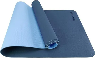 Produktbild von Famanu Yogamatte rutschfest, umweltfreundlich, reißfest, 6 mm dick - lila
