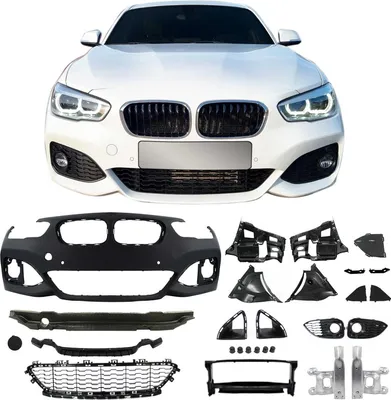 Immagine prodotto di JOM paraurti anteriore design sportivo incl. griglia per BMW F20/F21 LCI 2015-2019