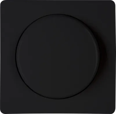 Produktbild von Kopp 333750009, Dimmer, Extern, Drehregler, Schwarz, Kunststoff, Thermoplast, IP20
