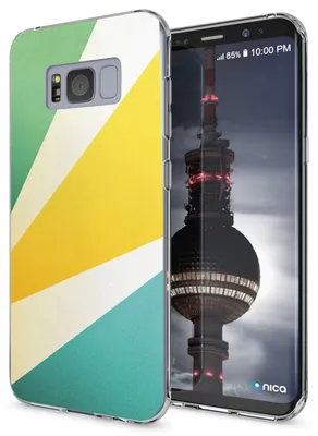 Produktbild von Samsung Galaxy S8 Hülle Handyhülle von NALIA, Slim Silikon Motiv Case Schutzhülle Retro