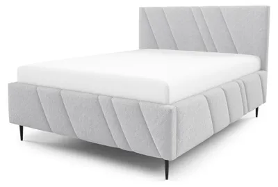 Zdjęcie produktu dla Łóżko tapicerowane z pojemnikiem na pościel, model Raiz, kolor Aschiger Schimmer, wymiary 160 × 200 cm