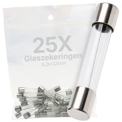 Produktbild von VLTG Glassicherung 6,3 x 32 mm 1,25 A F flink 25 Stück
