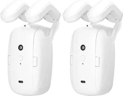 Obrázok produktu pre 2ks Tuya WiFi Intelligent Curtain Motor Electric Curtain Robot Automatic Opener No Wiring with Gateways Support APP Remote Control Timer Setup Temperature & Light Sensing Compatible with Alexa Home for Roman Rod