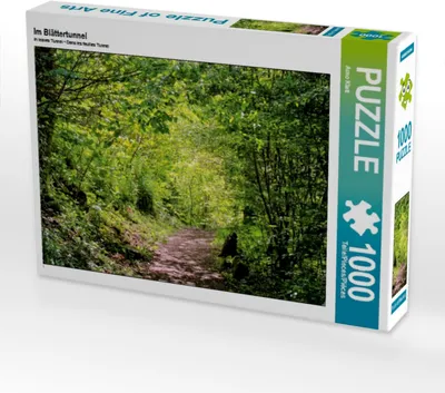 Produktbild von Calvendo Im Blättertunnel 1000 Teile Puzzle quer 640x480mm, Klatt Arno; 7292820