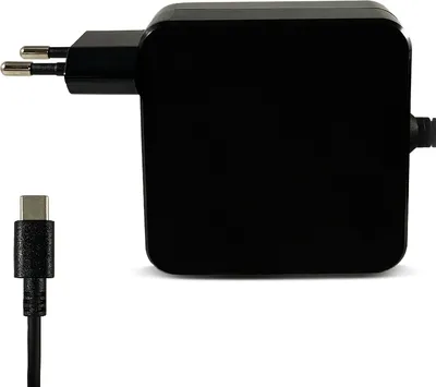 Produktbild von USB-C Wandladegerät 65W mit Schnellladefunktion für Laptops und 2 Meter Ladekabel