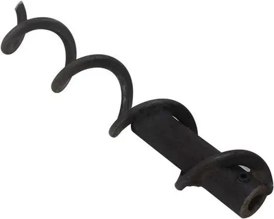 Immagine prodotto di Trasportatore a coclea 200-600 mm in acciaio nero per stufa a pellet