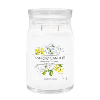 Zdjęcie produktu dla Yankee Candle - Midnight Jasmine Signature Candle - Świeca zapachowa 567.0g