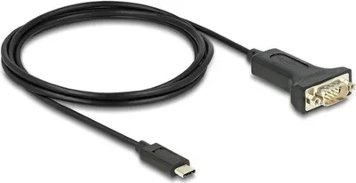 Produktbild von DELOCK Adapter USB Type-C > 1 x Seriell RS-232 D-Sub 9 Pin