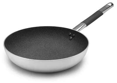Image de Poêles Agnelli, revêtement antiadhésif, compatibles avec les plaques à induction, en aluminium