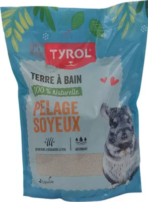 Productafbeelding van Tyrol | Chinchillazand en badzand voor hamsters | Bodembedekking voor hamsters en kleine knaagdieren