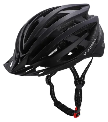 Produktbild von Wozinsky HT-28VC Größe M Schwarz Fahrradhelm Fahrrad Helm leicht verstellbar atmungsaktiv MTB Rennrad City