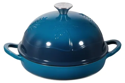 Zdjęcie produktu dla Emaliowany żeliwny garnek VEVOR, 4,73 l holenderski piekarnik do pieczenia chleba na zakwasie, solidny garnek z pokrywką i 2 uchwytami, odpowiedni do 260°C, garnek do gotowania i pieczenia chleba