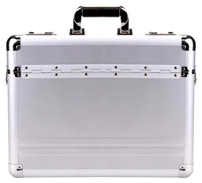 Produktbild von Pilotenkoffer aus Aluminium 46,5 cm silber