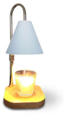 Elektrische Duftlampe Candelia, flammenlos, höhenverstellbar, weiß