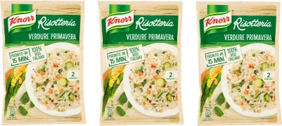 Produktbild von 3x Knorr Risotto primavera Reis Frühling 175g 100% italienisch Fertiggerichte