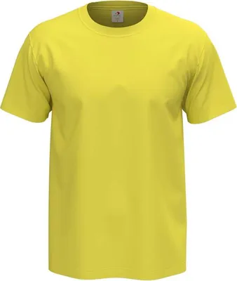 Produktbild von Stedman ST2100 | Comfort Herren T-Shirt - Farbe: Yellow - Größe: S