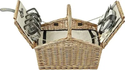 Produktbild von Adam Schmidt 5821 Picknickkoffer kon. Deckel 4P (1 Stück)