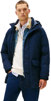 Immagine prodotto di Tommy Hilfiger giacca parka impermeabile blu scuro regular fit