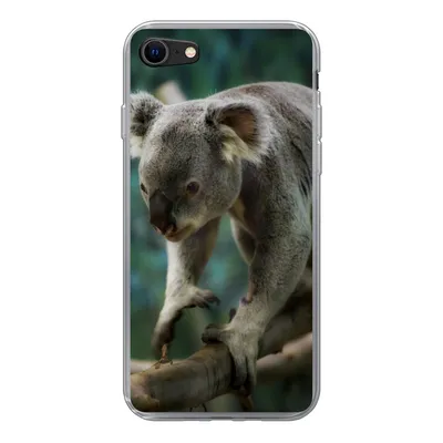 Produktbild von MuchoWow® Handyhülle Schutzhülle Hülle für iPhone 8 Koala - Baum - Klettern - Kinder - Jungen - Mädchen Silikon Softcase Handy Hülle - Schutzhaube
