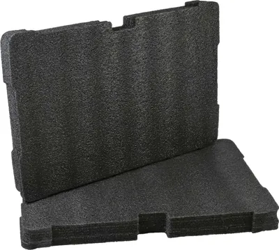 Produktbild von vhbw Schaumstoffeinlage kompatibel mit Milwaukee Packout Werkzeugkoffer - Schaumstoff Schwarz