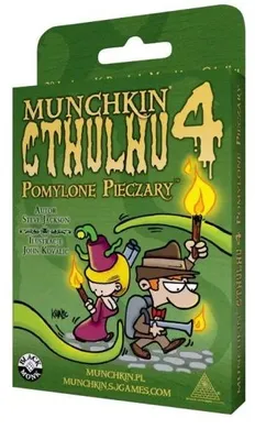 Produktbild von Munchkin Cthulhu 4: Die verrückten Höhlen – BLACK MONK – Gemeinschaftswerk