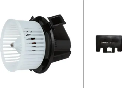 Produktbild von Innenraumgebläse 12 V 132 W 2-polig HELLA passend für RENAULT TWINGO