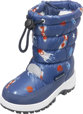 Produktbild von Playshoes Kinder Winter-Bootie Weltraum gefüttert EUR 32/33
