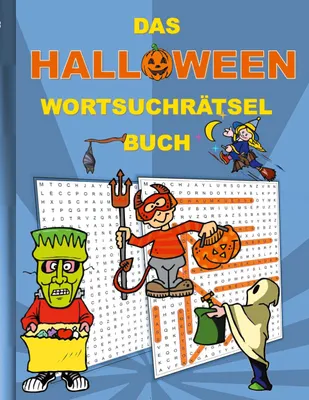 Produktbild von Das Halloween Wortsuchrätsel Buch