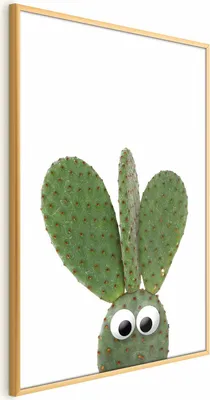 Produktbild von Posterpapier Poster - Eared Cactus 21x30 cm Blätter b-A-0399-ao-a