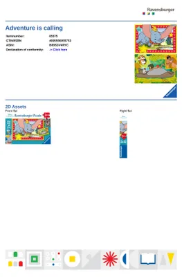 Produktbild von Das Abenteuer ruft! Ravensburger 05575