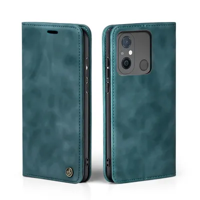 Produktbild von Handy Hülle für Xiaomi Redmi 12C Klapphülle Bookcase Flip Cover Handy Tasche Etui Farbe: Petrol
