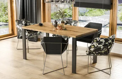Zdjęcie produktu dla Stół rozkładany GARANT 80(170)x80 dąb artisan