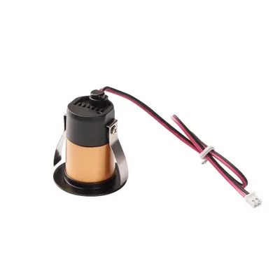 Produktbild von SLV TRITON MINI, Deckeneinbauleuchte, LED, 3000K, schwarz/gold, 12°