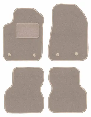 Immagine prodotto di Tappetini in moquette per Alfa Romeo Giulietta 2010-2020 (hatchback) – set 4 pezzi, beige, su misura – Wielganizator LUX