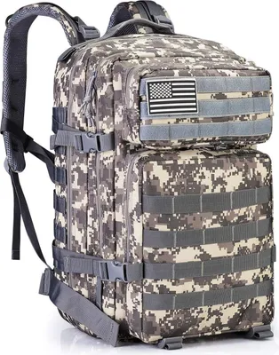 Zdjęcie produktu dla Wojskowy plecak taktyczny 40L Outdoor Daypack na piesze wędrówki Camping Trekking