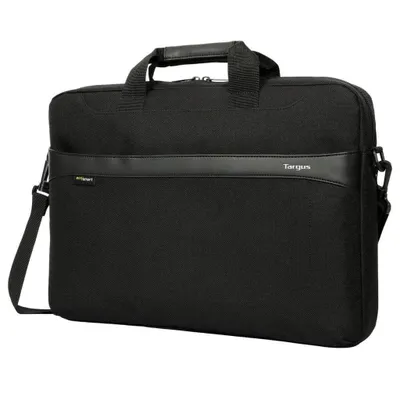 Produktbild von Targus GeoLite EcoSmart Slim Brief - Notebook-Tasche - 43.9 cm (17.3") - Schwarz