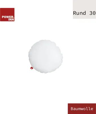 Produktbild von POWER INN® Innenkissen Baumwolle | Rund 30 cm