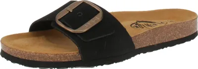 Produktbild von plakton 181018 Bis 3 Nobuck - Damen Pantolette - Negro, Größe:39 EU