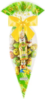 Produktbild von Riegelein Oster-Spitztüte Vollmilchschokolade 400g